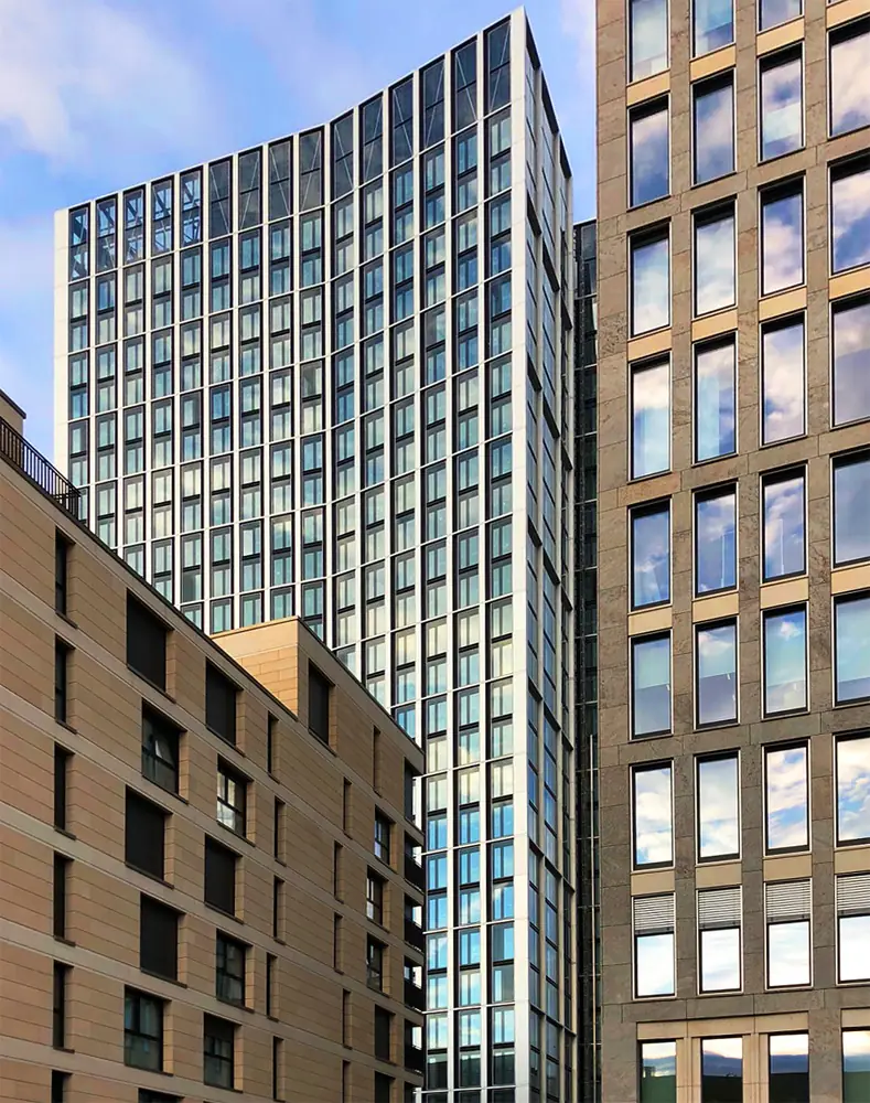 WINX Büroturm, Frankfurt am Main – Ansicht 1